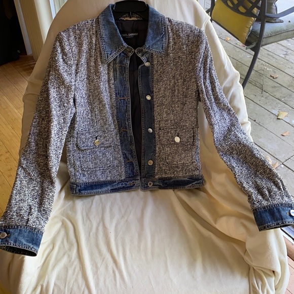 Dolce&Gabbana Stunning Logo Jacket NeverUsed - Picture 1 of 11